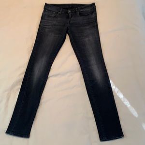 R13 Black Skinny Jeans